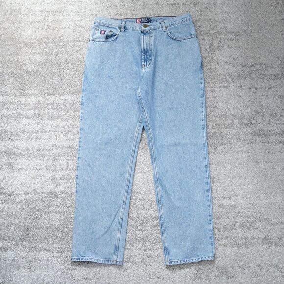 Chaps Other - Vintage 2000s Chaps Ralph‎ Lauren Denim Blue Jeans Stone Wash Size 36x32 Casual